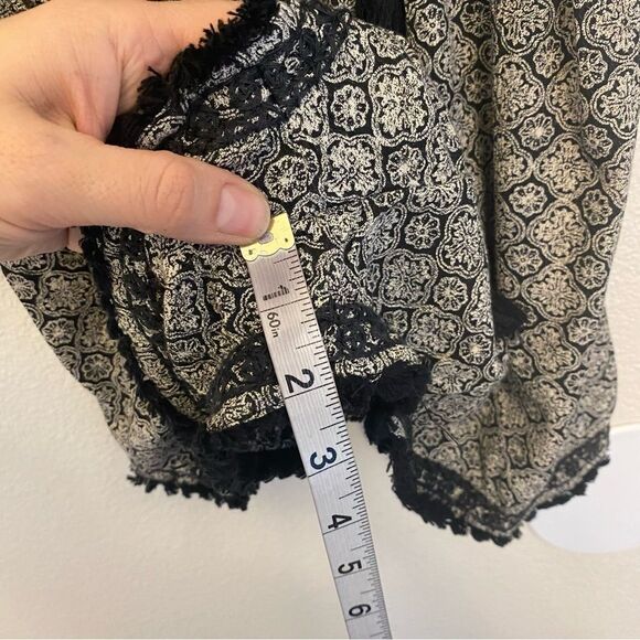 American Eagle Outfitters Black and Cream Romper - Picture 11 of 12